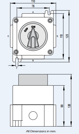GRP Control Station with Position & Control Switch - Walsall LCP141